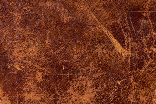 Echtleder Textur Nahaufnahme