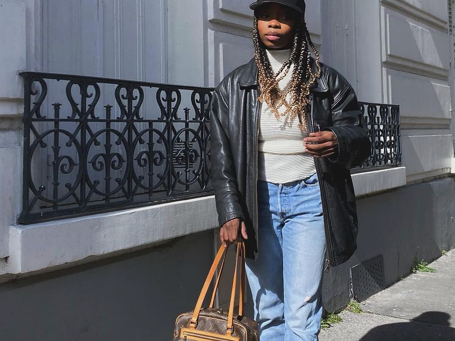 Oversize Lederjacke Trend